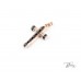 Мъжки Кръст Розово Злато 14К Bloom Jewellery